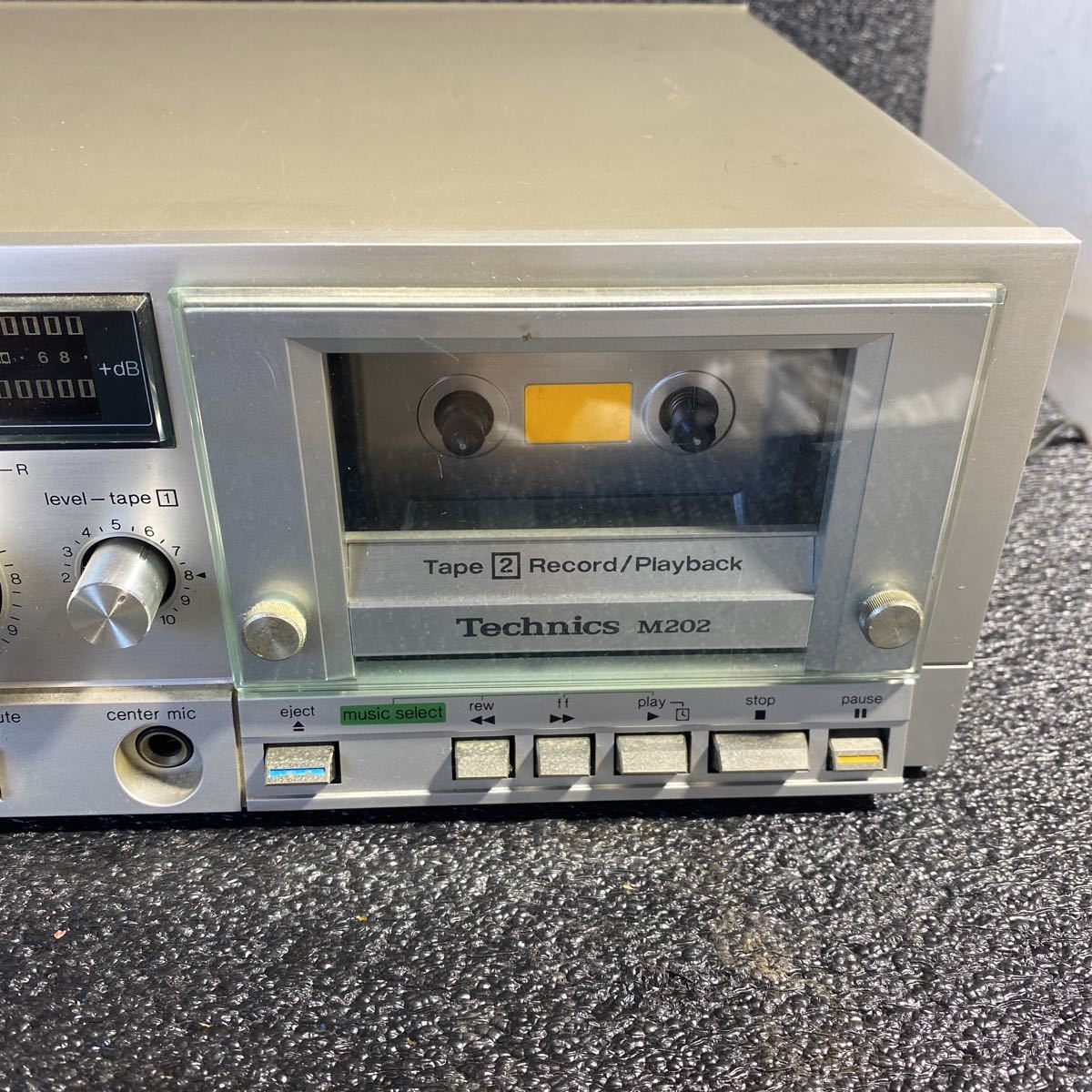 Technics ダブルカセットデッキ RS-M202 通電のみ確認(一般)｜売買され