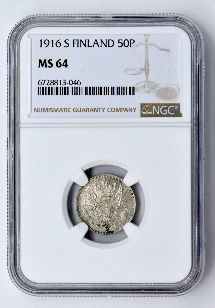 フィンランド NGC MS64 Yahoo!オークション 0 Duchy Grand Finland