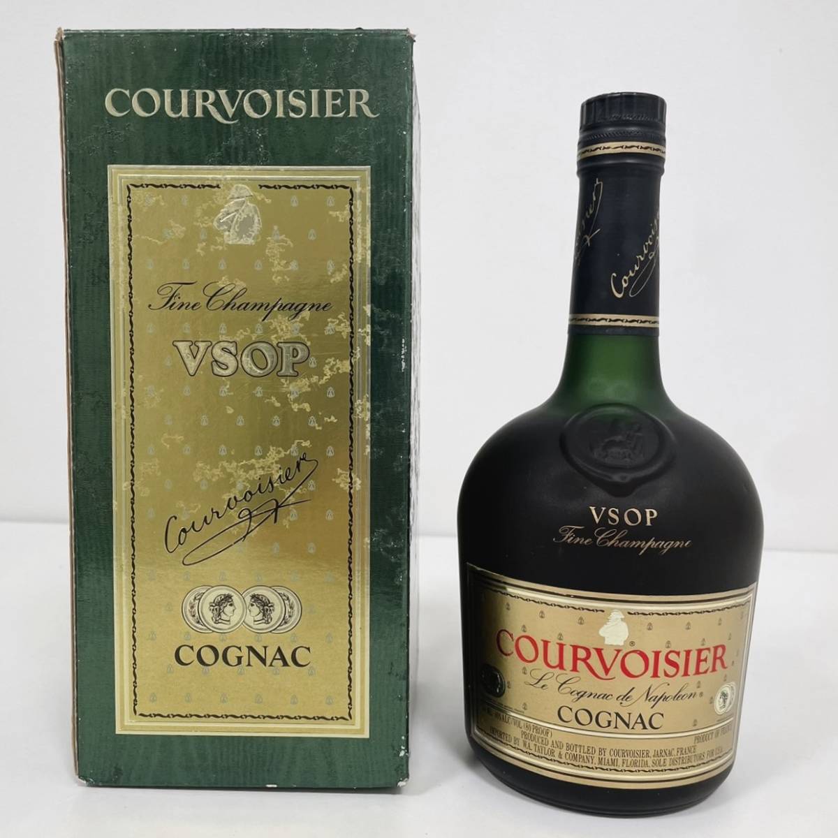 未開栓】COURVOISIER VSOP COGNAC クルボアジェ コニャック ブランデー
