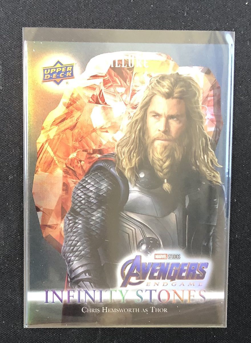 2022 Upper Deck Allure Marvel Thor #/299 Infinity stones Reality stone