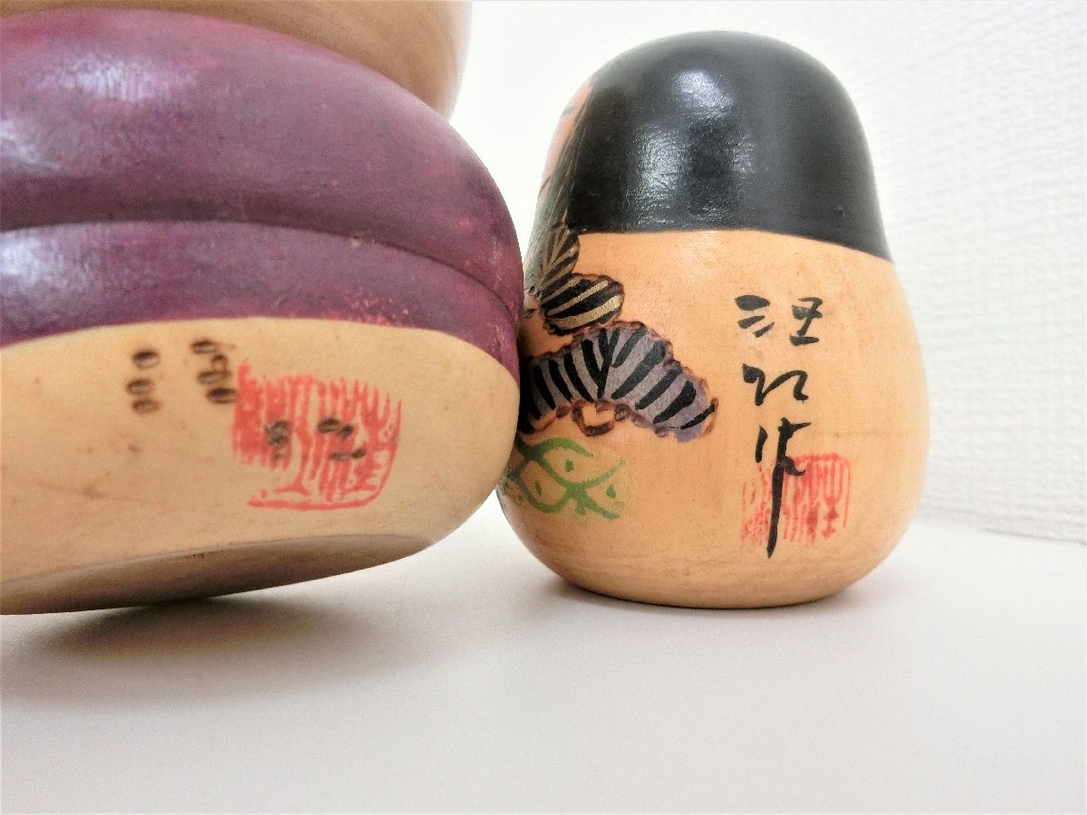 桐生店 品 7-84 こけし 福島汪江 ふくしまひろえ 作 6個の入札履歴