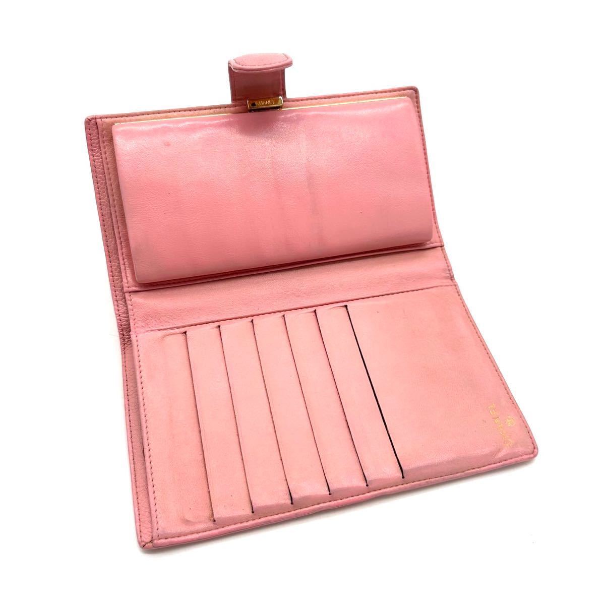 美品 CHANEL シャネル 長財布 折り ココマーク デカロゴ 美品 CHANEL シャネル 長財布 折り ココマーク デカロゴ