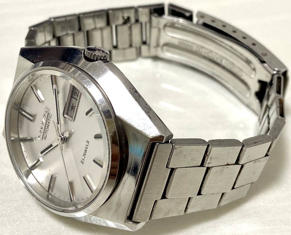 1円〜 N CITIZEN シチズン 4-820029Y 稼働品 メンズ 自動巻き