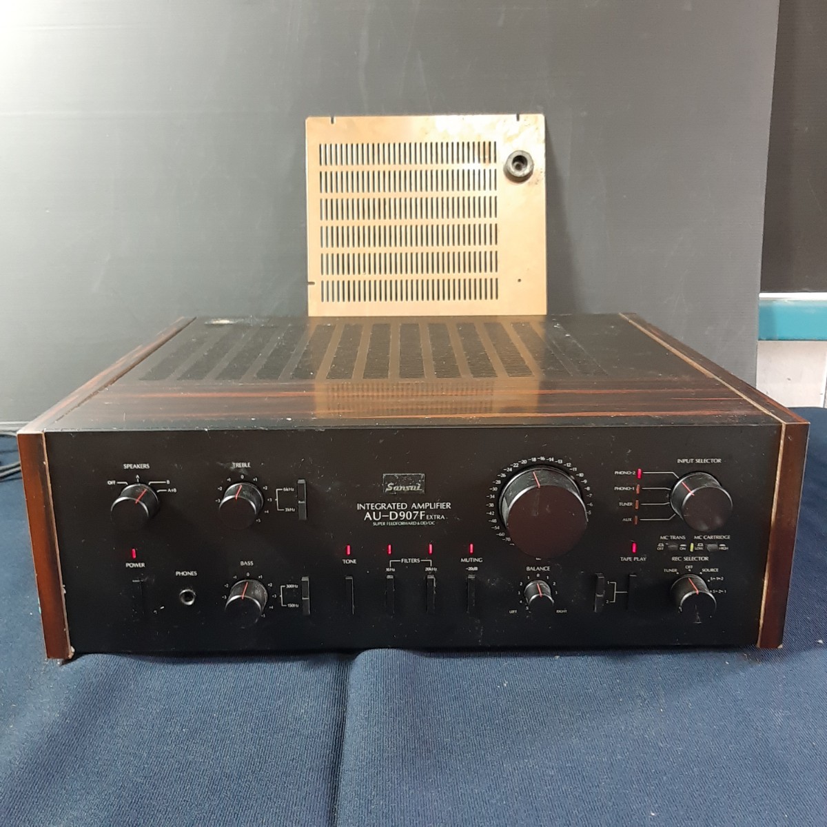 Sansui AU-707F 険悪 EXTRA プリメインアンプ 昭和レトロ 山水