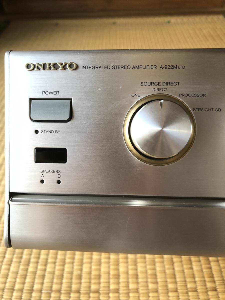 動作品ONKYO A-922M プリメインアンプ⁄ オーディオ機器 整備済 程度