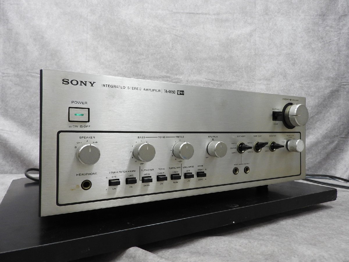 赤字超特価，新品】 〇【神殿店】SONY ソニー TA-4650 プリメイン