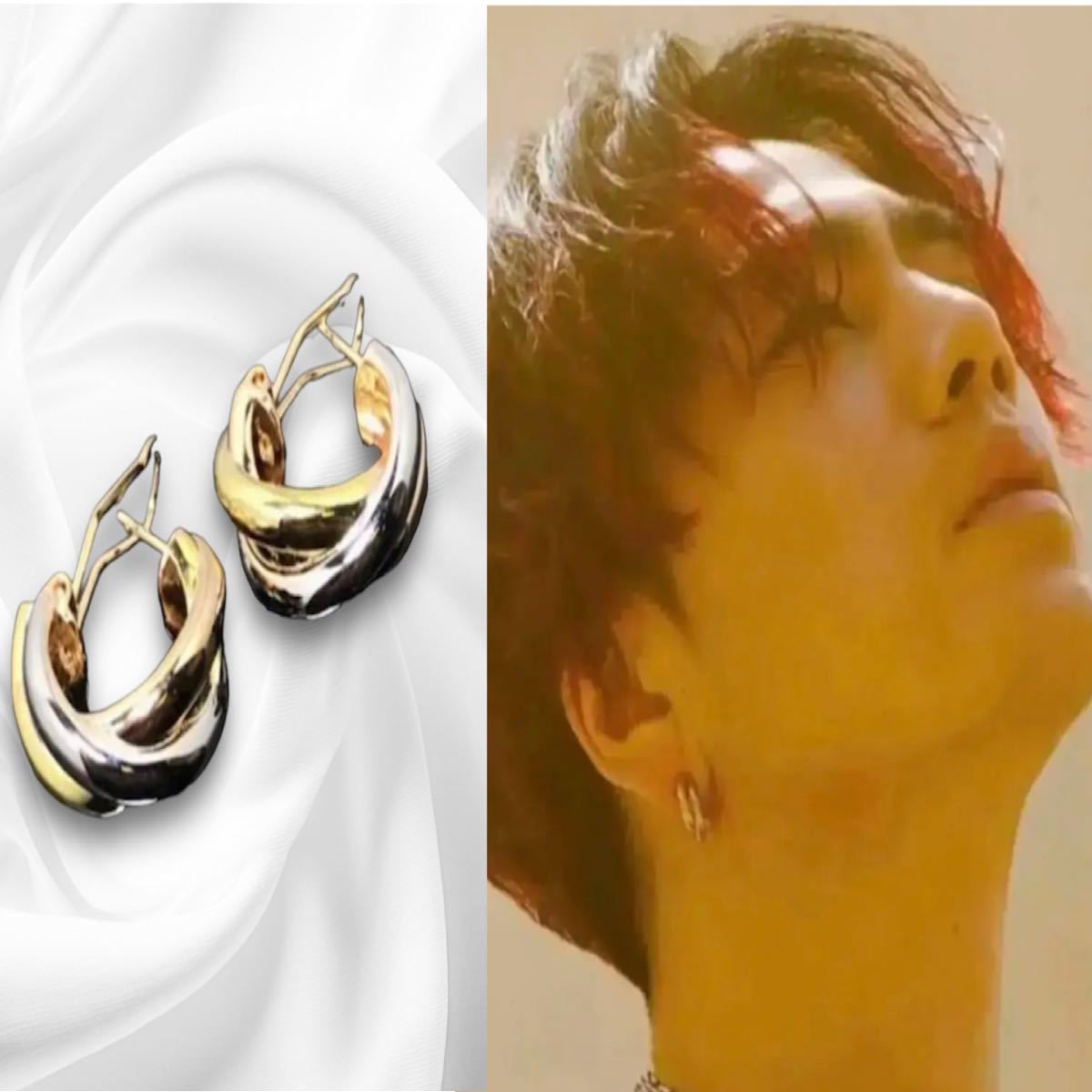 最高級✨登坂広臣さん着用✨トリニティピアス 格安出品！新品 