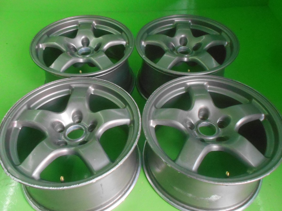 R32 スカイライン 純正ホイール 6.5j+40 2本 215/60/16 REVO GZ 5穴 16