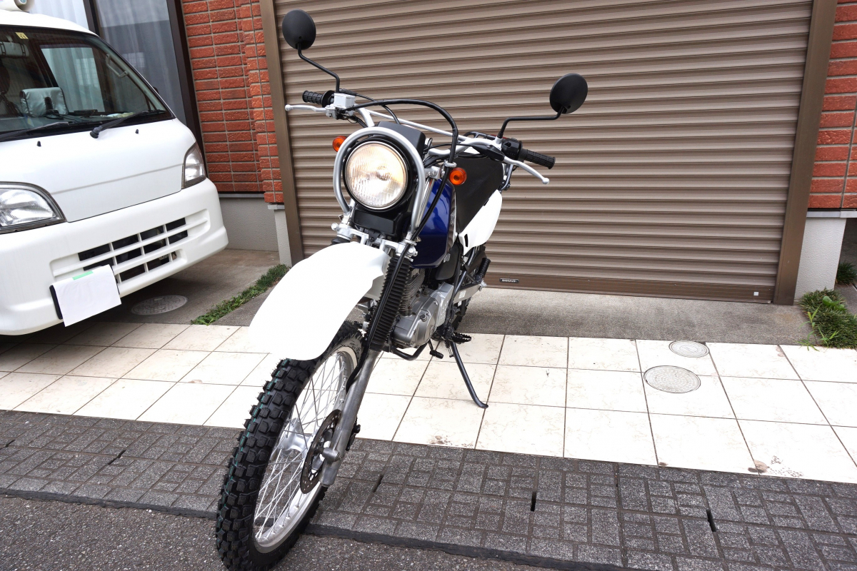 美車】整備済み エンジン良好 SUZUKI DJEBEL/スズキ ジェベル200 SH42A