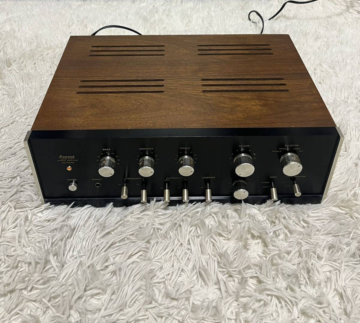 LUXMAN/ラックスマン 真空管パワーアンプ MQ60【ジャンク品】 【公式通販】