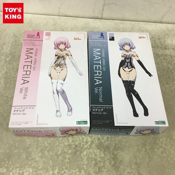 1円〜 フレームアームズ・ガール マテリア Normal Ver. マテリア White Ver.