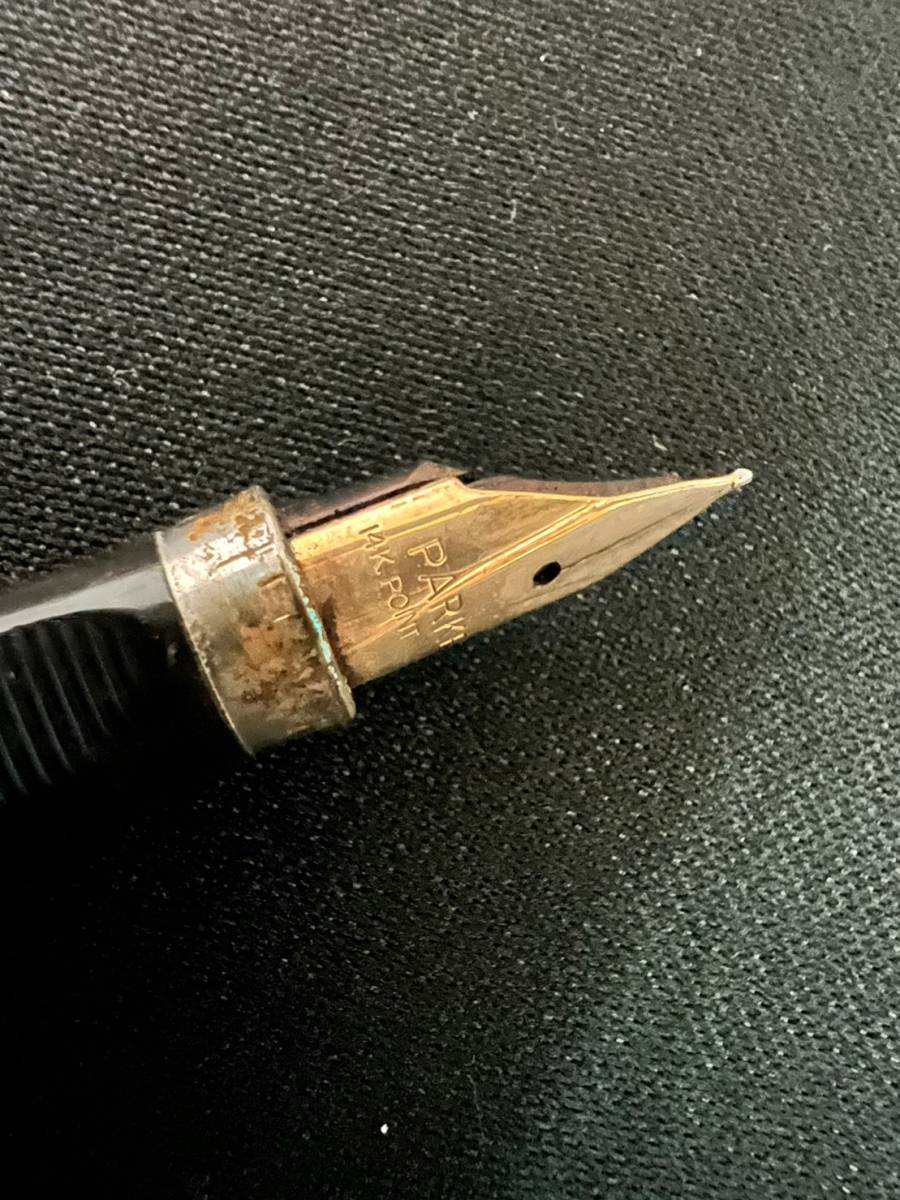 PARKER/パーカー/スターリングシルバー/万年筆＆ボールペン/ペン先14K