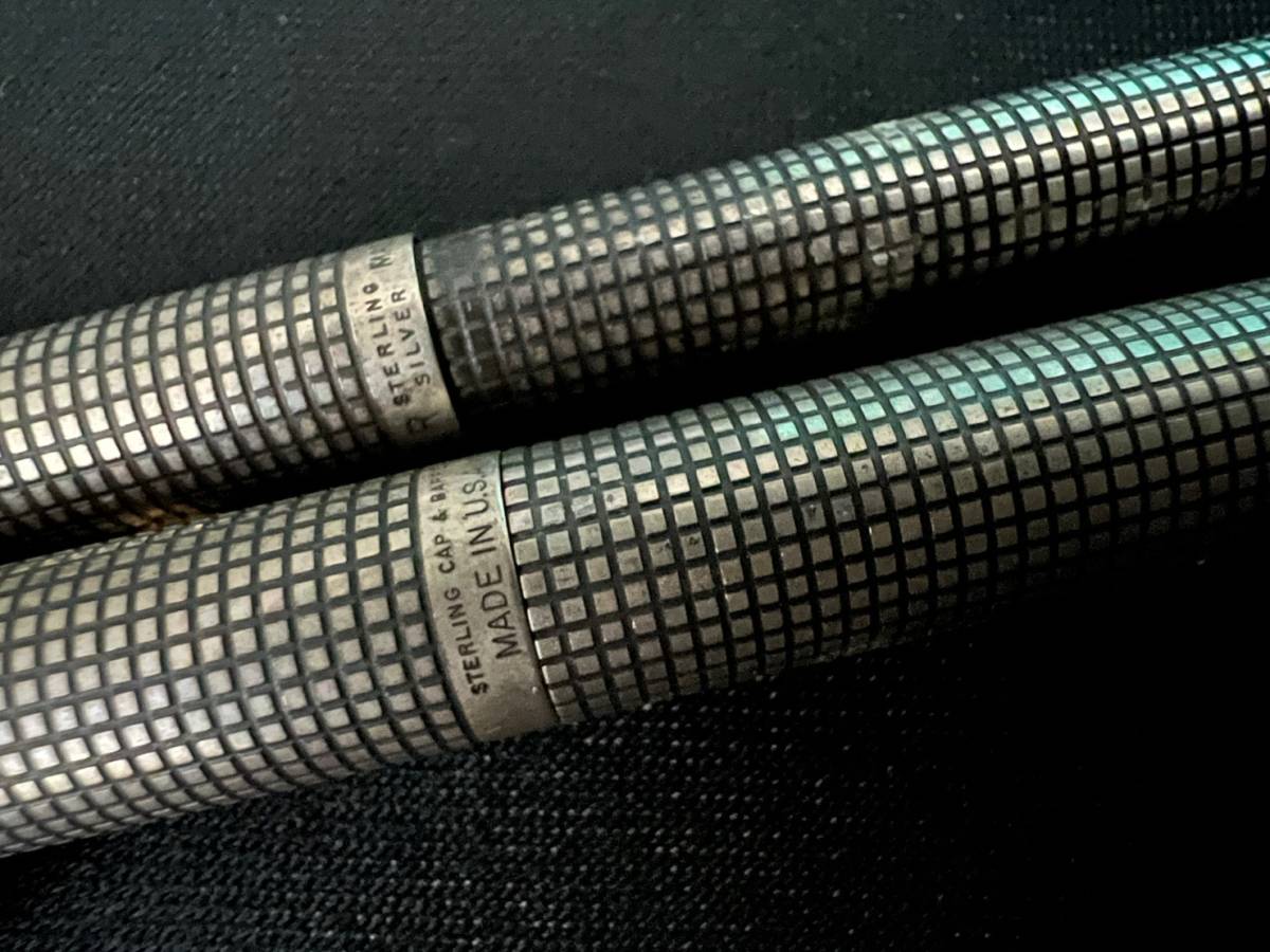 PARKER パーカー スターリングシルバー 万年筆 ボールペン 2本セット
