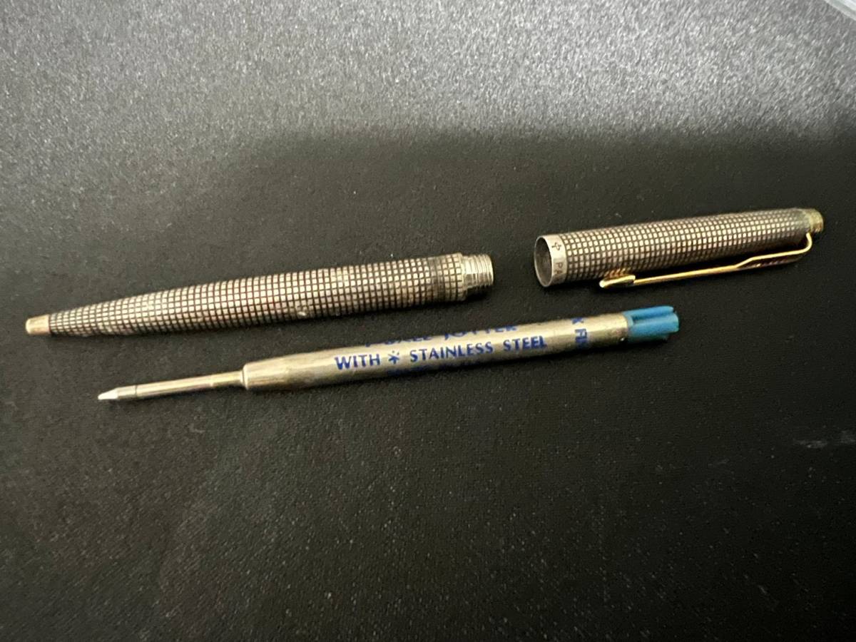 PARKER パーカー スターリングシルバー 万年筆 ボールペン 2本セット