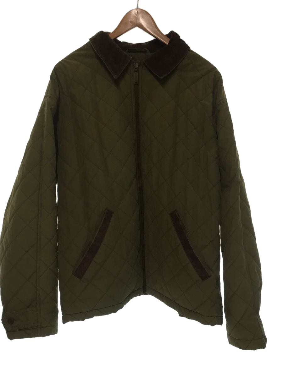 Timberland◆キルティングジャケット/L/コットン/KHK/無地