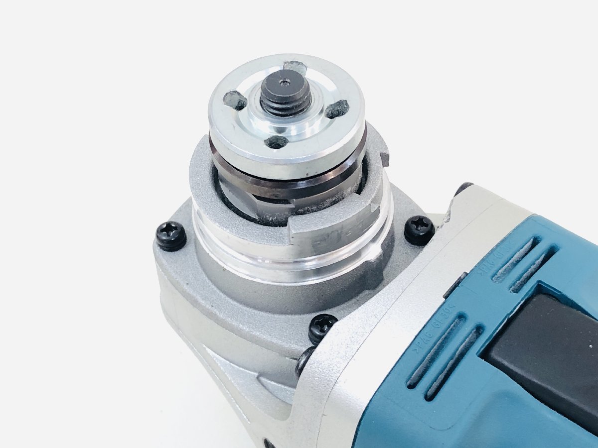 美品☆マキタ 100mm 充電式ディスクグラインダ 18V GA418DZ パドル 
