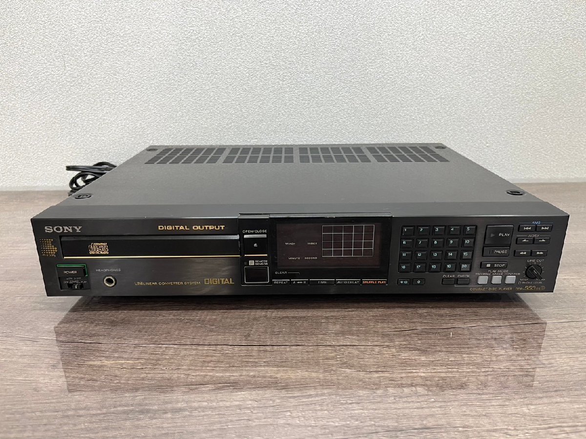 SONY CDP-553ESD CDプレーヤー ソニー 公式通販 ☆ ジャンク
