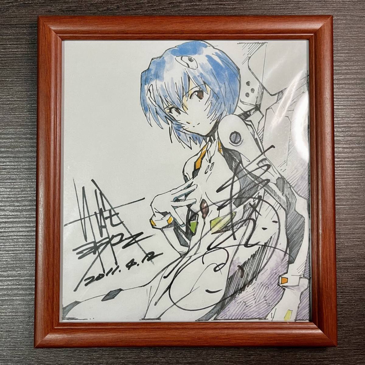 林原めぐみ 直筆サイン入り色紙 「新世紀エヴァンゲリオン」 Tokyo