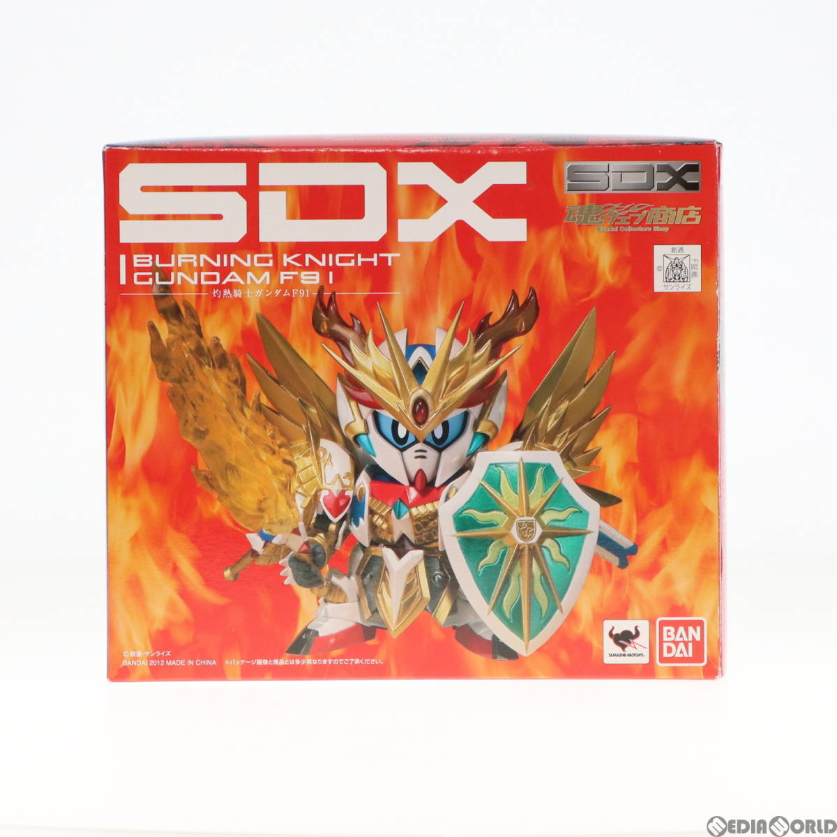 中古】[FIG]魂ウェブ商店限定 SDX 灼熱騎士ガンダムF91 SDガンダム外伝