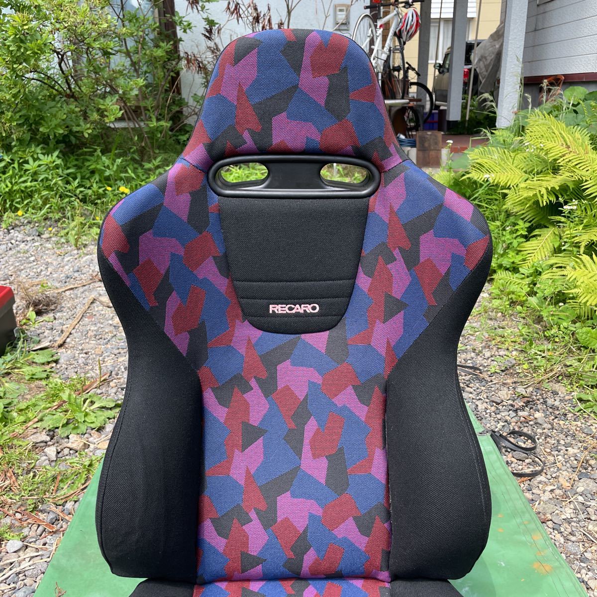 AUTHENTIC RECARO セミバケ 紫 Recaro SP-JJ Purple Front Seat Trim 