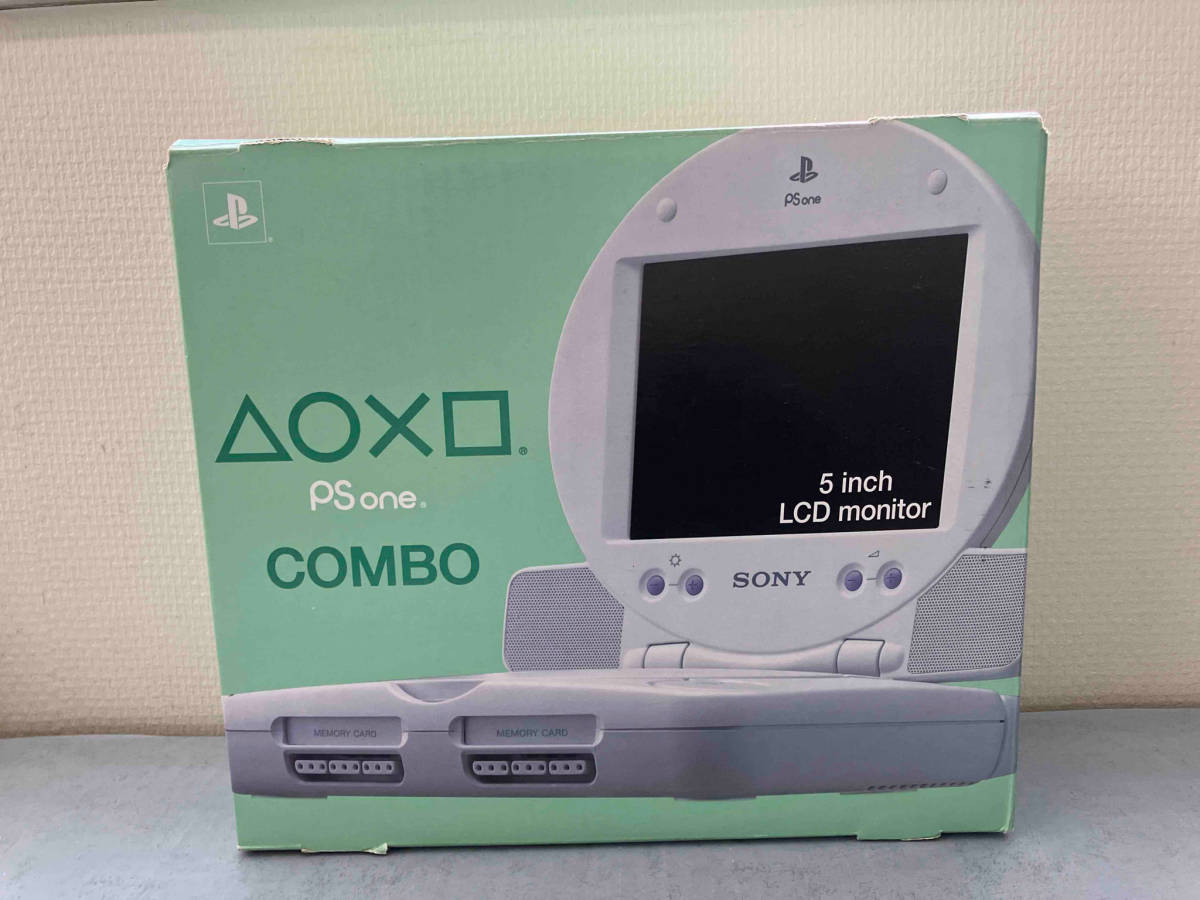 動作品】PSone COMBO SCPH-140 モニター（ジャンク 【※※※】PSone&液晶 