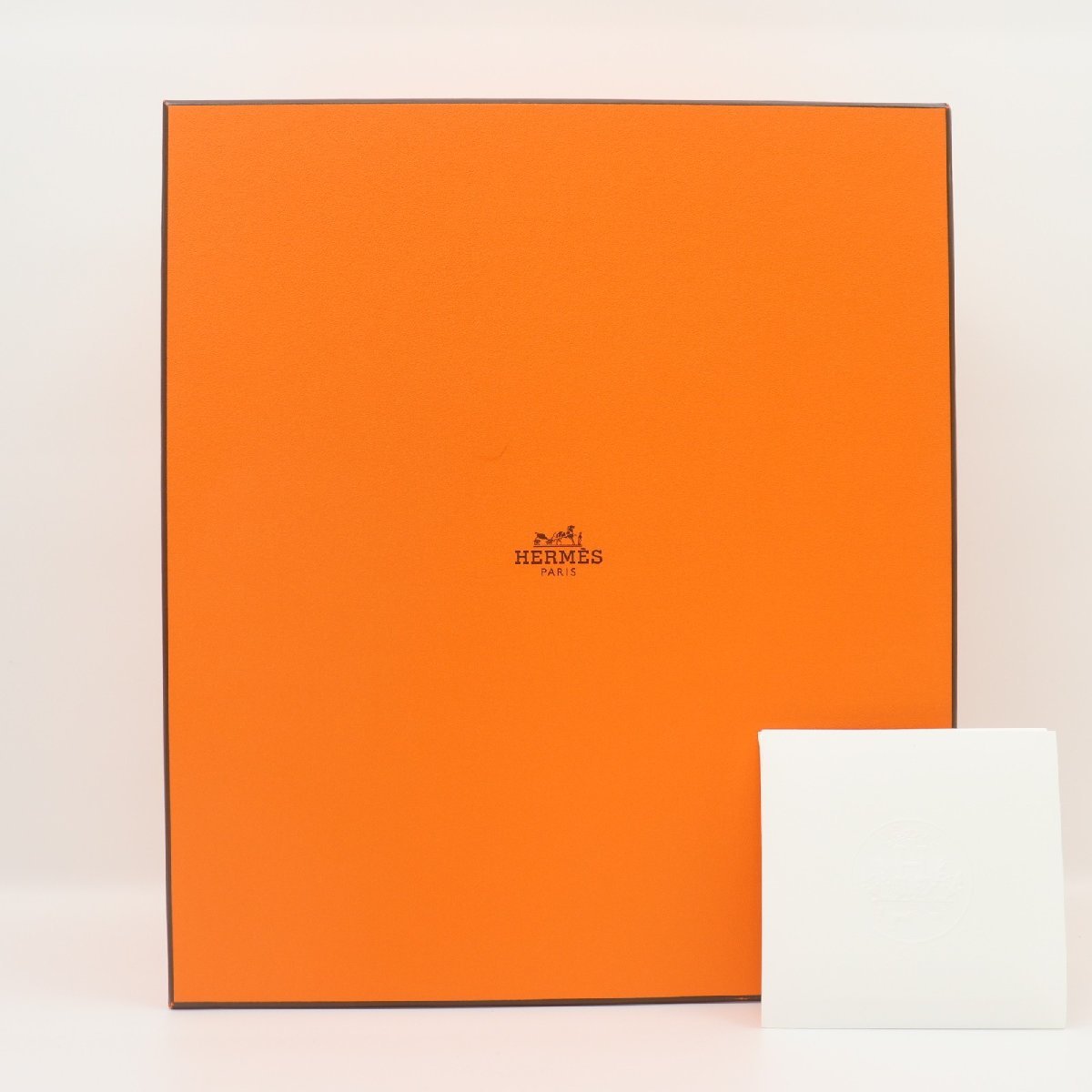 ITCAFE4FC1EJ 即決 本物 HERMES エルメス バーキン25 空箱 1497□ オレンジ ボックス ケース BOX 化粧箱 バッグ 専用 収納
