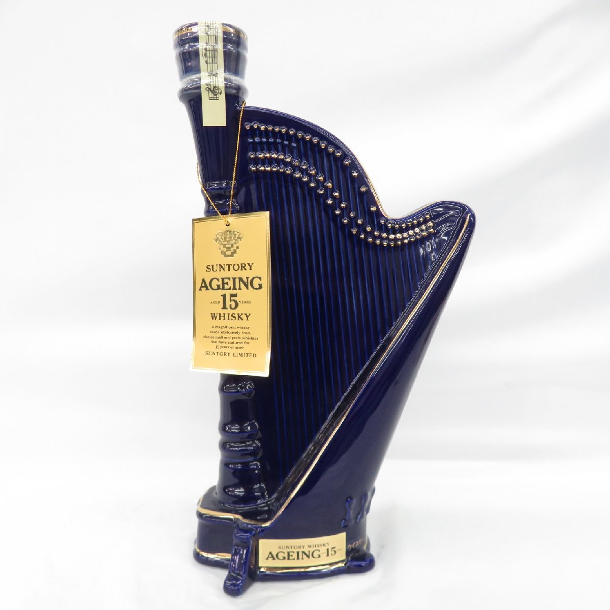 未開栓】SUNTORY サントリー AGEING エイジング 15年 ハープ型ボトル