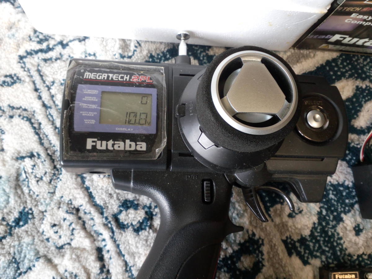 フタバ製メガテック2PLプロポ+R152JE受信機12番セット元箱説明書付き+