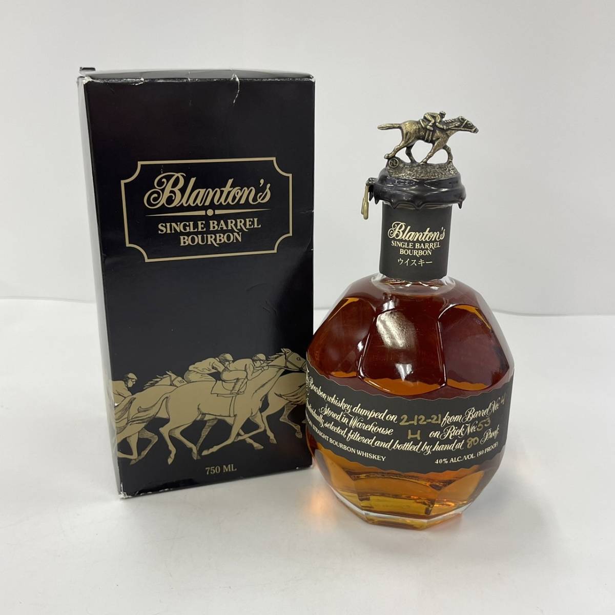 Blanton's A081-80 酒 Blanton`s SINGLE BARREL バーボン