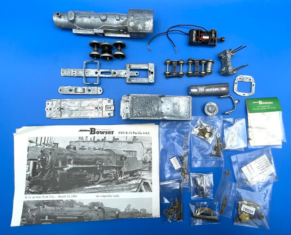 3G　HO_外国形　BOWSER　バウザー　機関車　NYC　K-11　キット　ジャンク品　#741