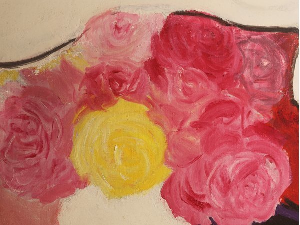 油絵油彩画F10 原作