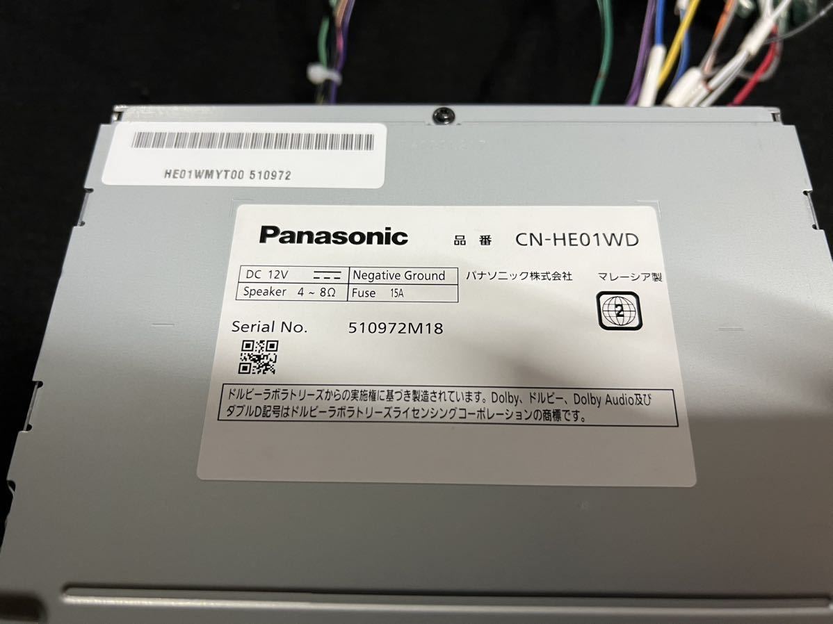 ジャンク!Panasonic CN-HE01WD !(21)※ CN-HE01WD Panasonic Strada