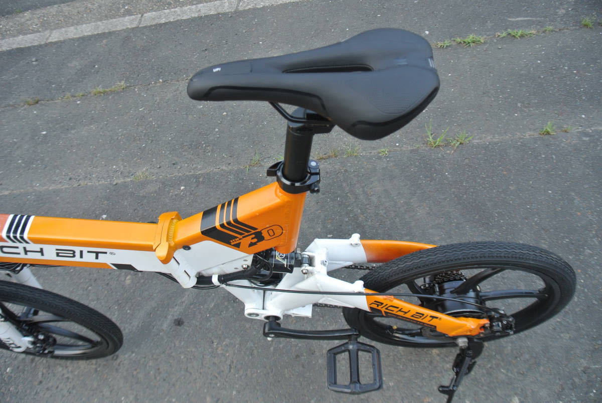 1円～RICH BITディスク式 MTB TOP730 折り畳み電動自転車 48V 8Ah 7速 