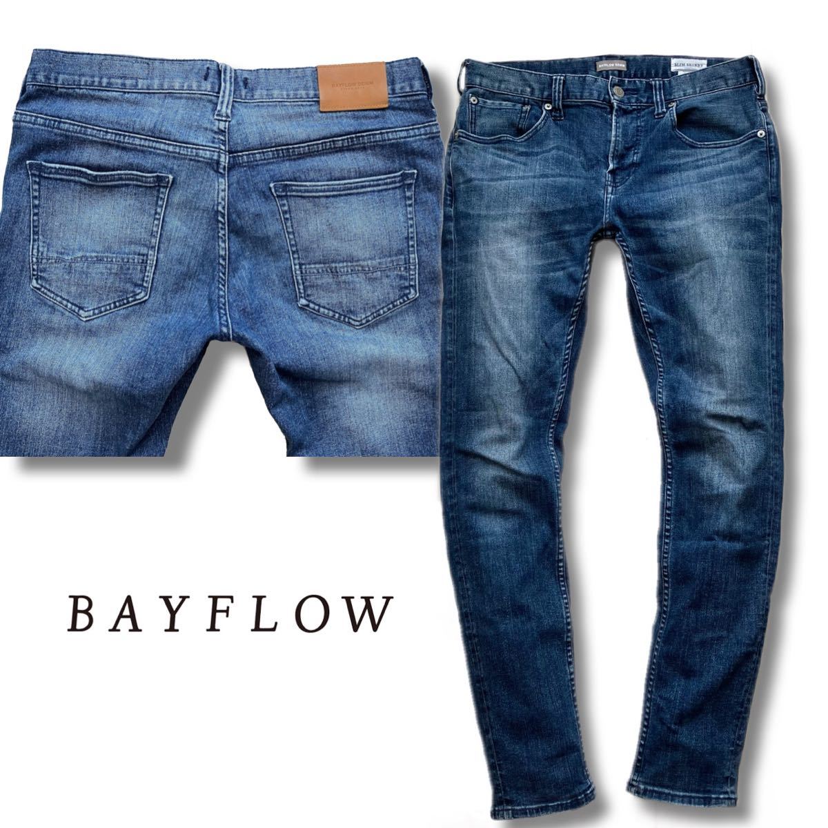 送料無料 BAYFLOW ベイフロー DENIM SLIM SKINNY BM1901NM03 メンズ 