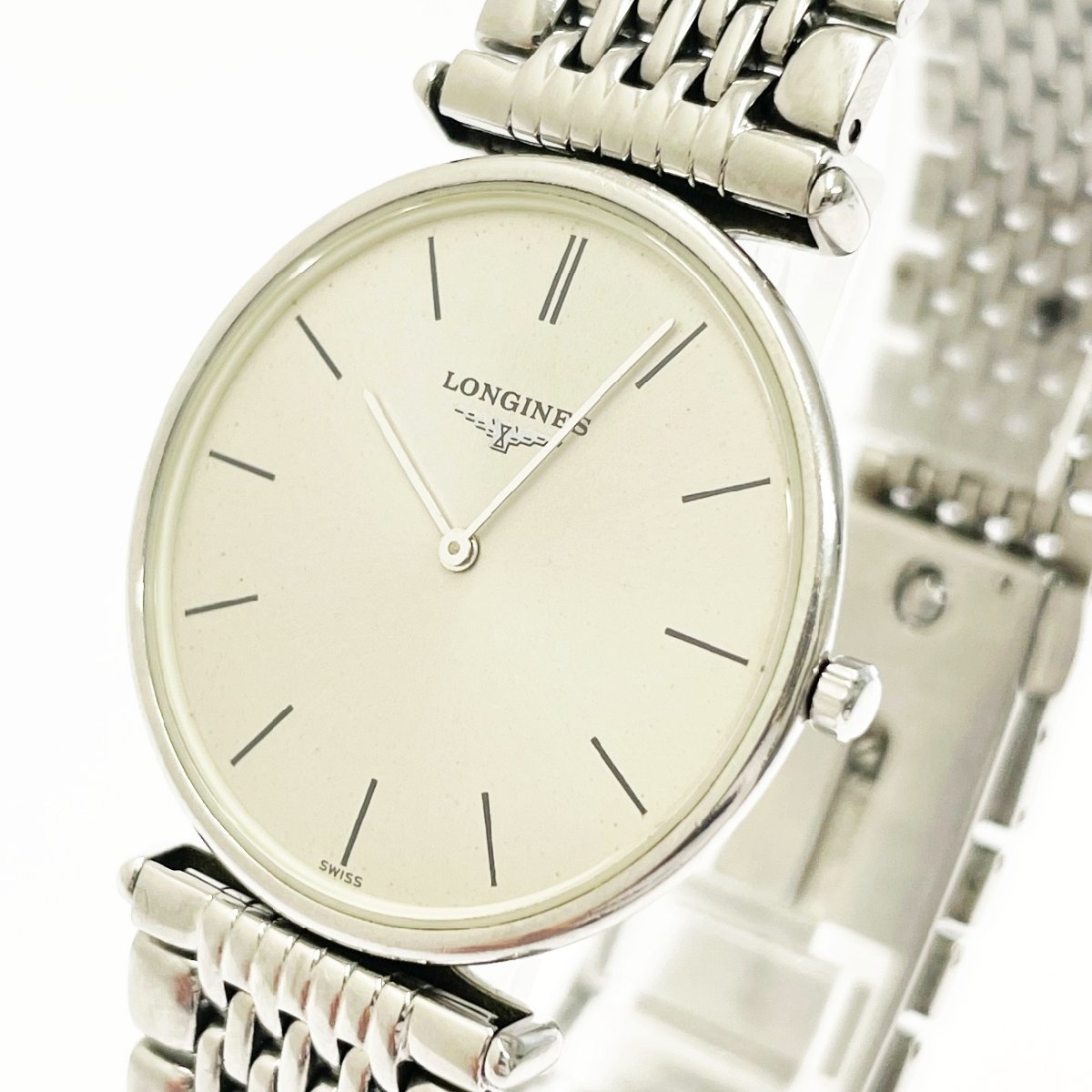 1円スタート】LONGINES ロンジン L4.658.4 グランドクラシック SS 