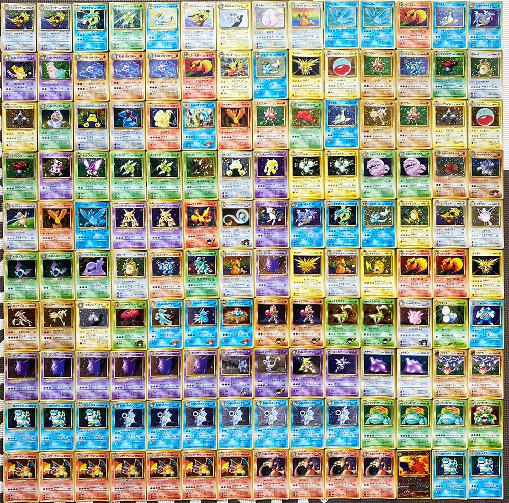 ☆送料無料☆ポケモンカード 旧裏面＆新裏面☆状態悪いセット☆大量