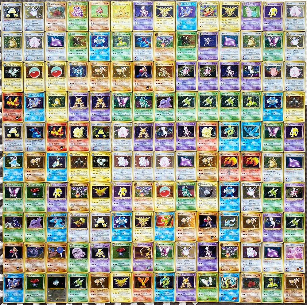 ☆送料無料☆ポケモンカード 旧裏面＆新裏面☆状態悪いセット☆大量