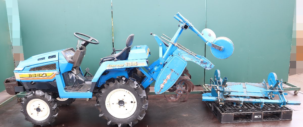 直 千葉県 ISEKI イセキ 4WD ディーゼルトラクター ランドホープ135 