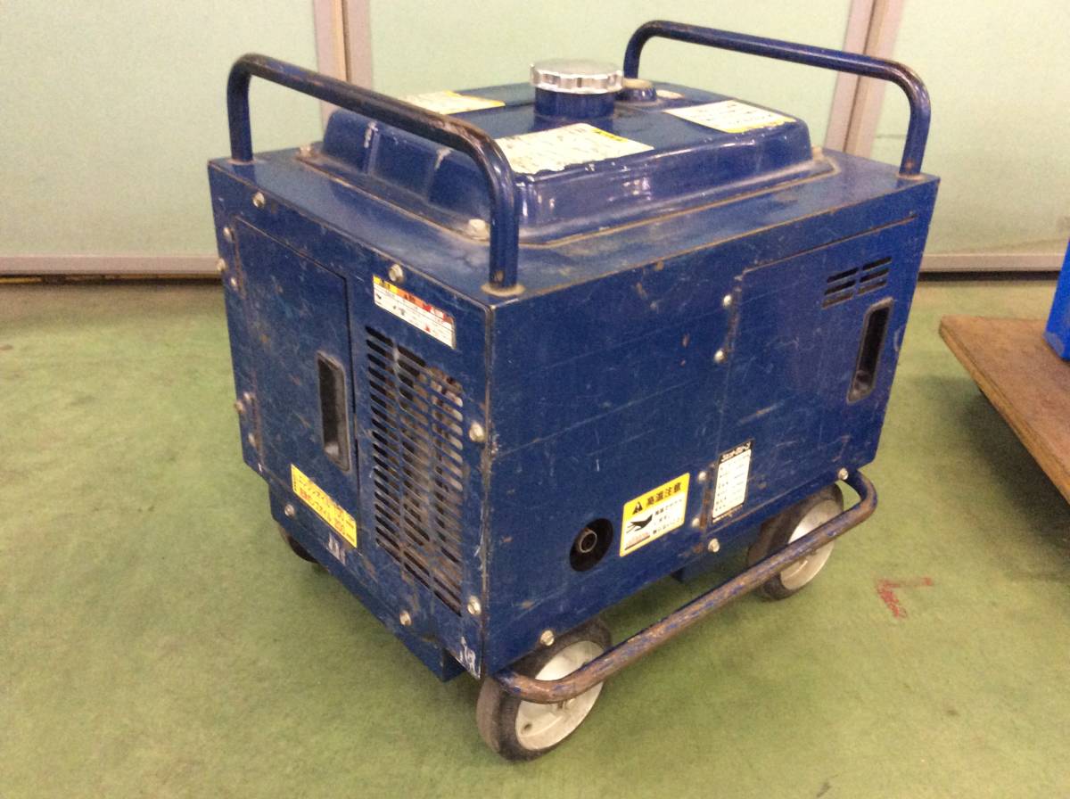 中古品 清和産業 高圧洗浄機 JC-1513DPN エンジン式 ホースドラム