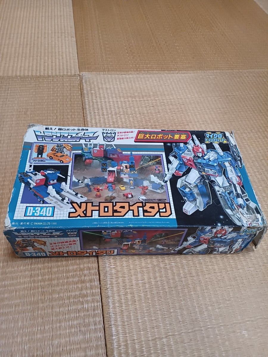 本体美品D-340メトロタイタン トランスフォーマーZ Yahoo!オークション