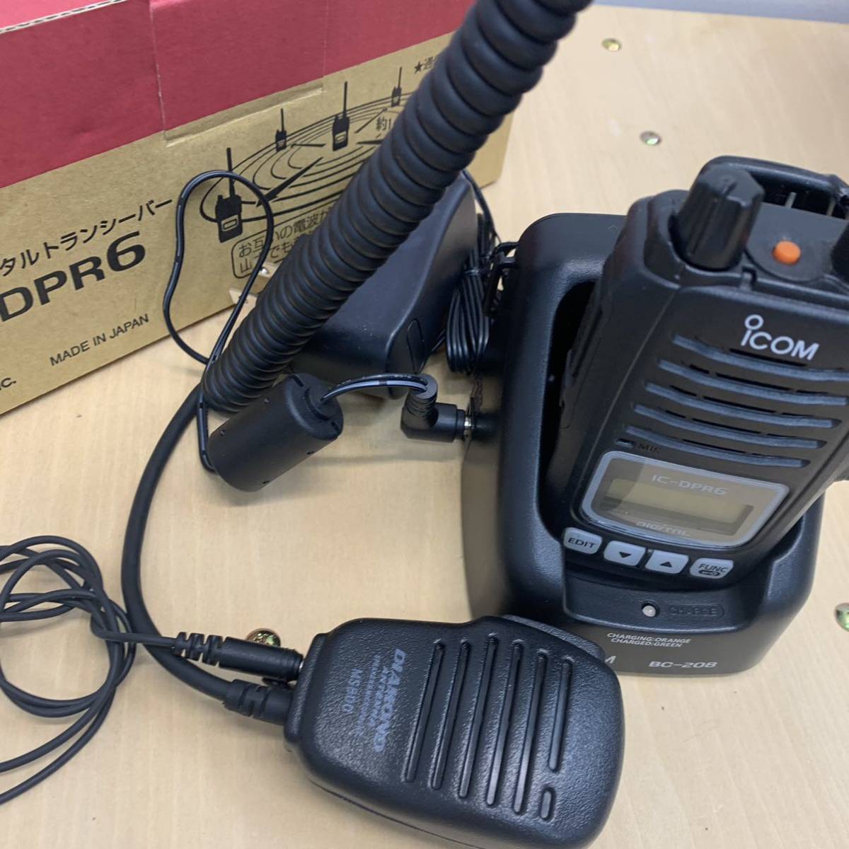 1円スタート】アイコム デジタル簡易無線機 ICOM IC-DPR6 携帯型