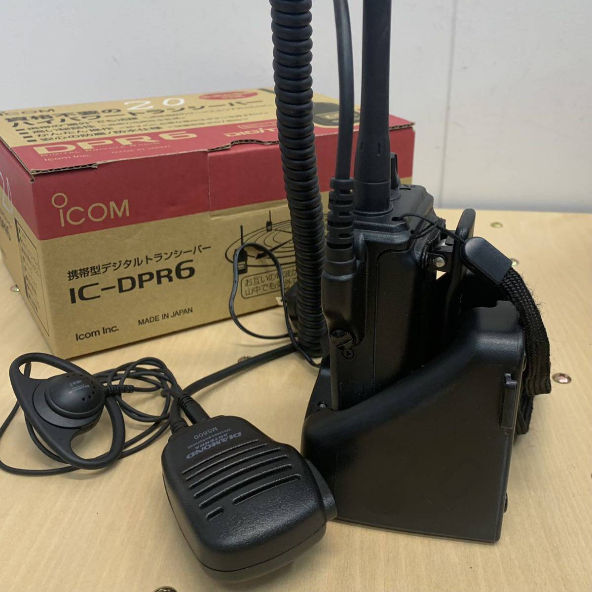 1円スタート】アイコム デジタル簡易無線機 ICOM IC-DPR6 携帯型