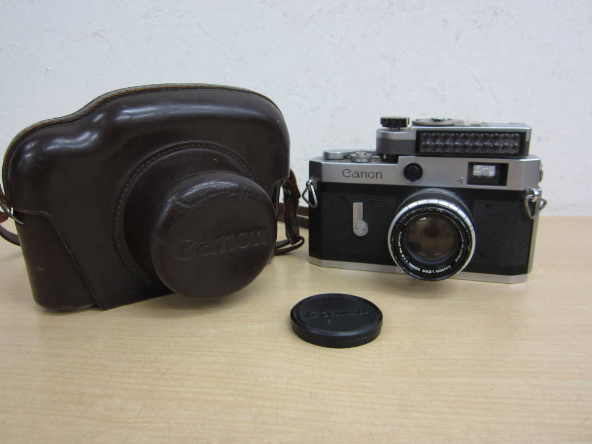 46893◆Canon P LENS 50mm 1:1.8 レンジファインダー キャノンメーター