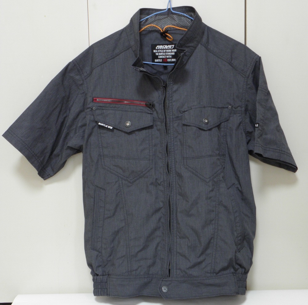 バートル BURTLE エアークラフト空調服 半袖Lサイズ AC7146 ファン
