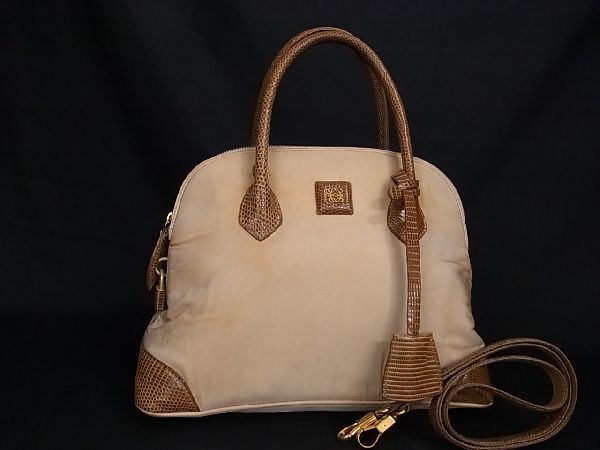 LOEWE アナグラムレザーハンドバッグ | Hedy