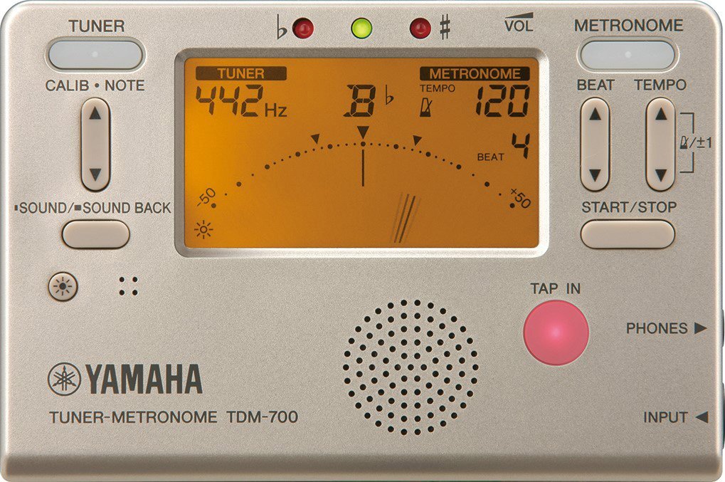 YAMAHA ヤマハ　チューナーメトロノーム　1台2役　TDM-700G