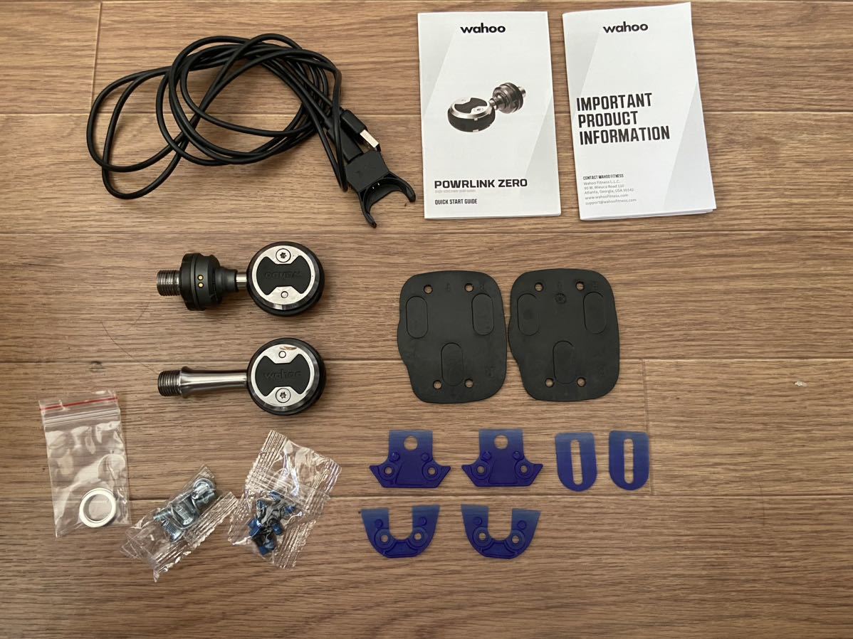 Wahoo POWRLINK ZERO パワーメーター　ジャンク wahoo POWERLINK ZERO SINGLE 中古品 speedplay パワーメーター Wahoo