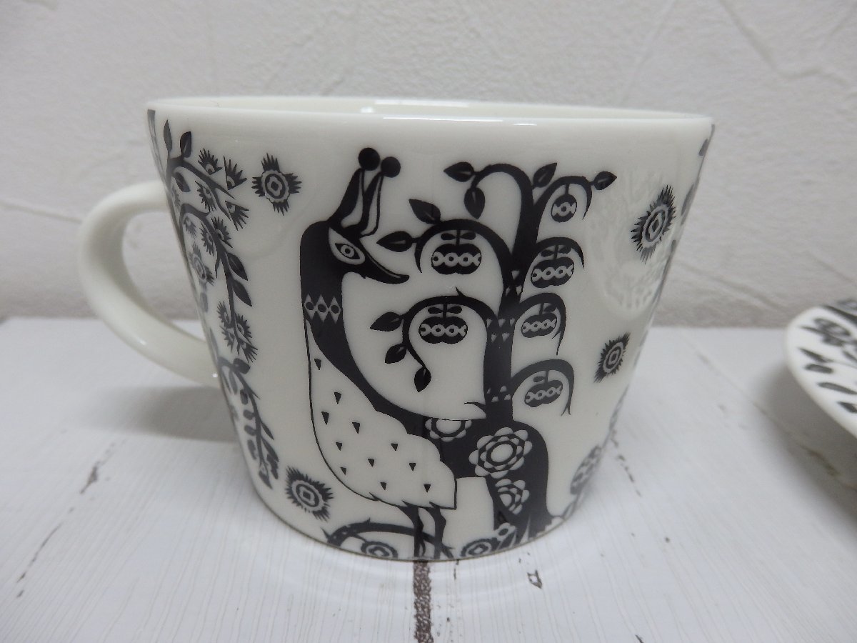 星見】 2.1円 美品 iittala/イッタラ Taika/タイカ カップ＆ソーサー 