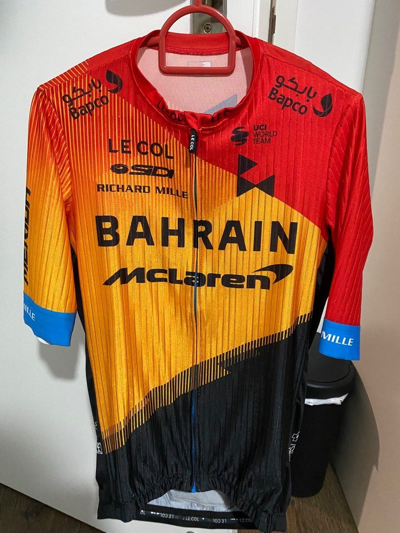 人気，HOT Le Col Team Edition McLaren Bahrain Cycling Jersey L