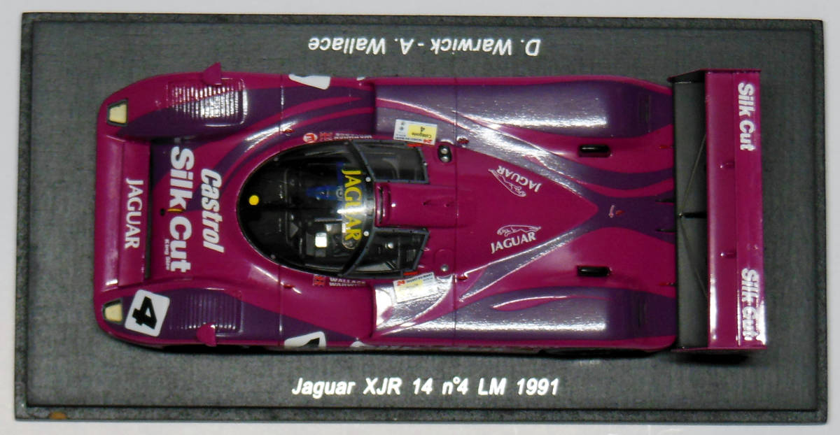1/43 ジャガー XJR14 #4 ル・マン 1991 タバコ仕様 S0775(レーシング